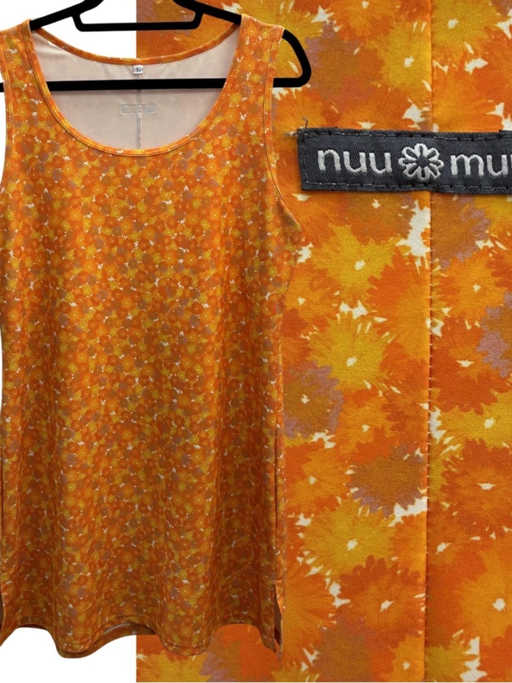 Nuu Muu Ruu Muu Scoop Neckline A-line Exercise Dress Activewear Size Large